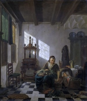 De huisvrouw